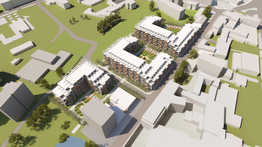 Daudzdzīvokļu ēku komplekss Rīgā