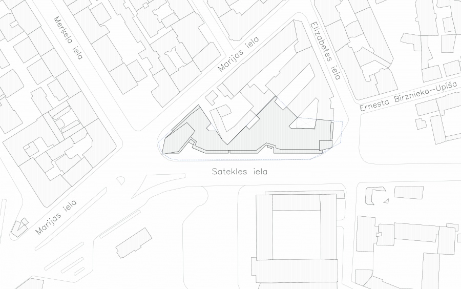 Biroju komplekss Rīgā, Marijas ielā