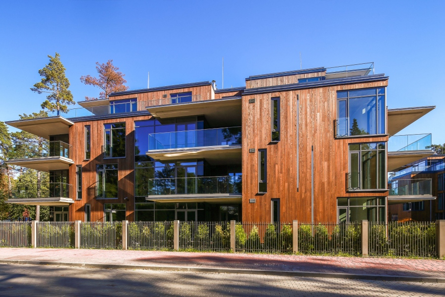 Daudzdzīvokļu ēku komplekss Jūrmalā