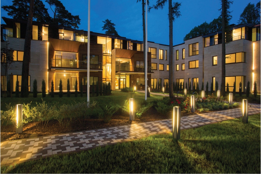 Daudzdzīvokļu ēku komplekss Jūrmalā 