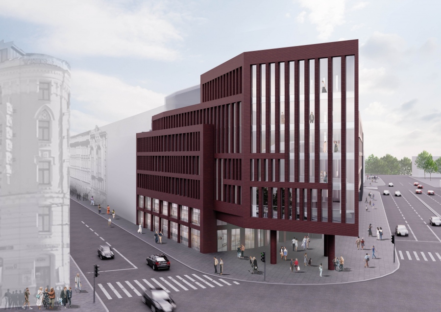 Biroju komplekss Rīgā, Marijas ielā