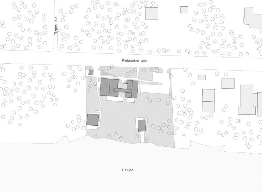 Privātmāja Jūrmalā, Piekrastes ielā