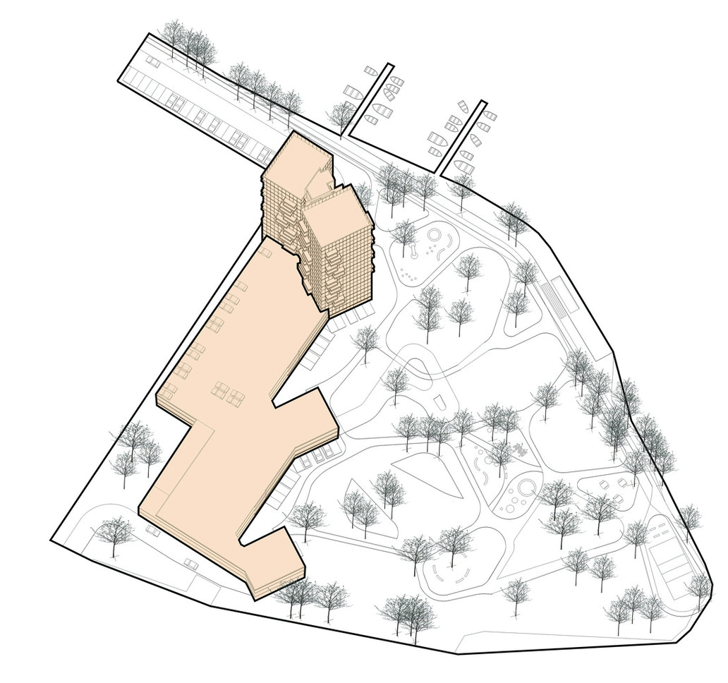 Dzīvojamo ēku komplekss Juglas krastmalā